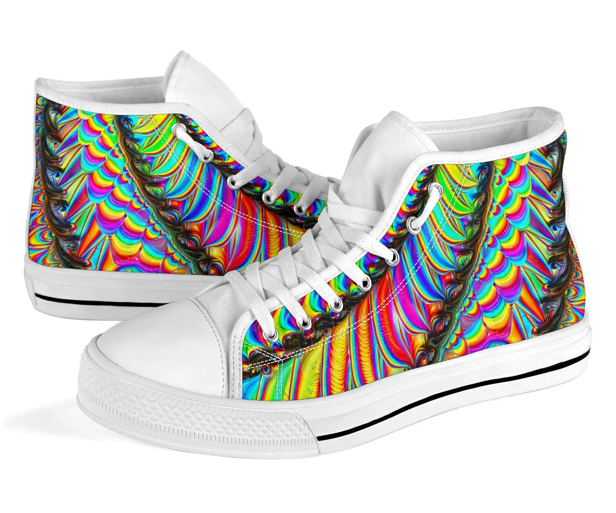 WELCOME TO WONKA LAND (WHITE) | HIGH TOPS | IMRAN