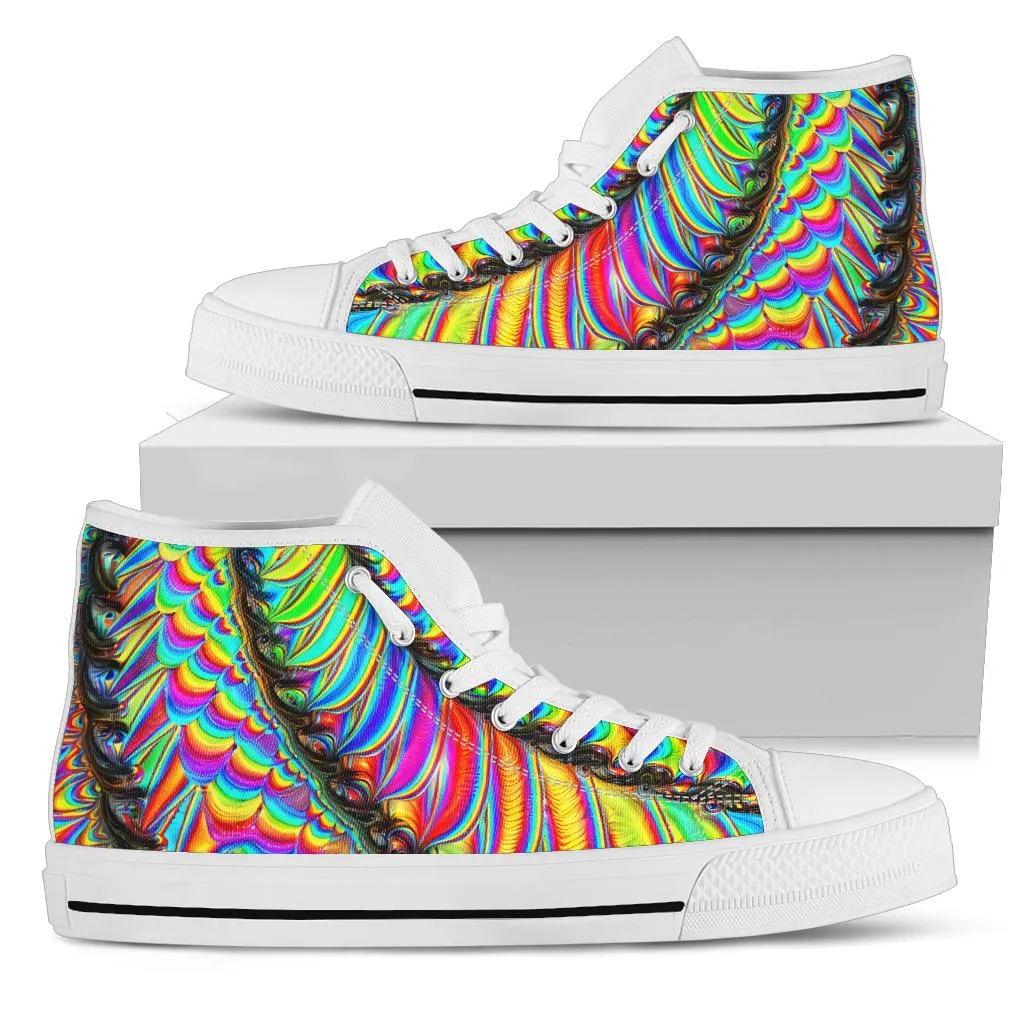 WELCOME TO WONKA LAND (WHITE) | HIGH TOPS | IMRAN