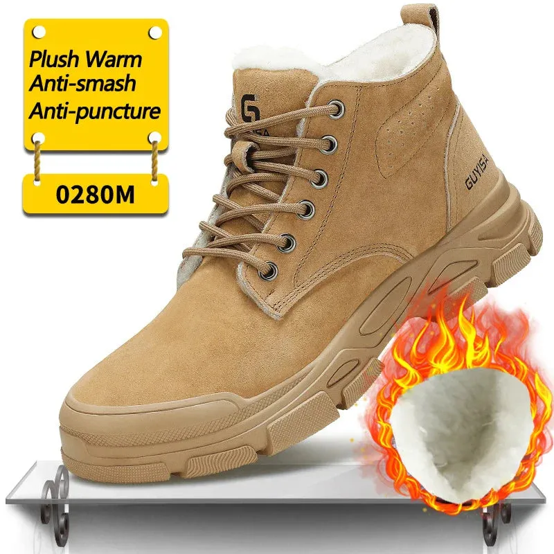 Winter Safe Warm Anti Smash Indestructible Shoe