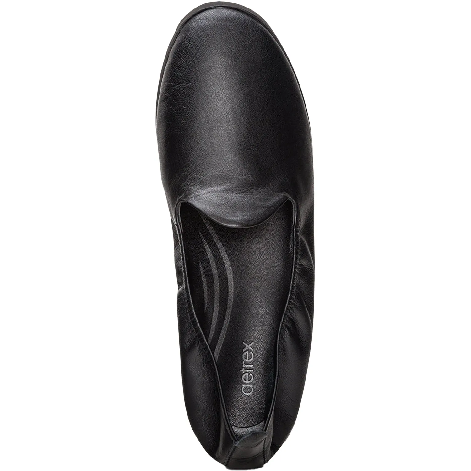 Women's Aetrex Liz Black Leather