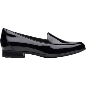 Women's Clarks Un Blush Ease Black Patent Leather