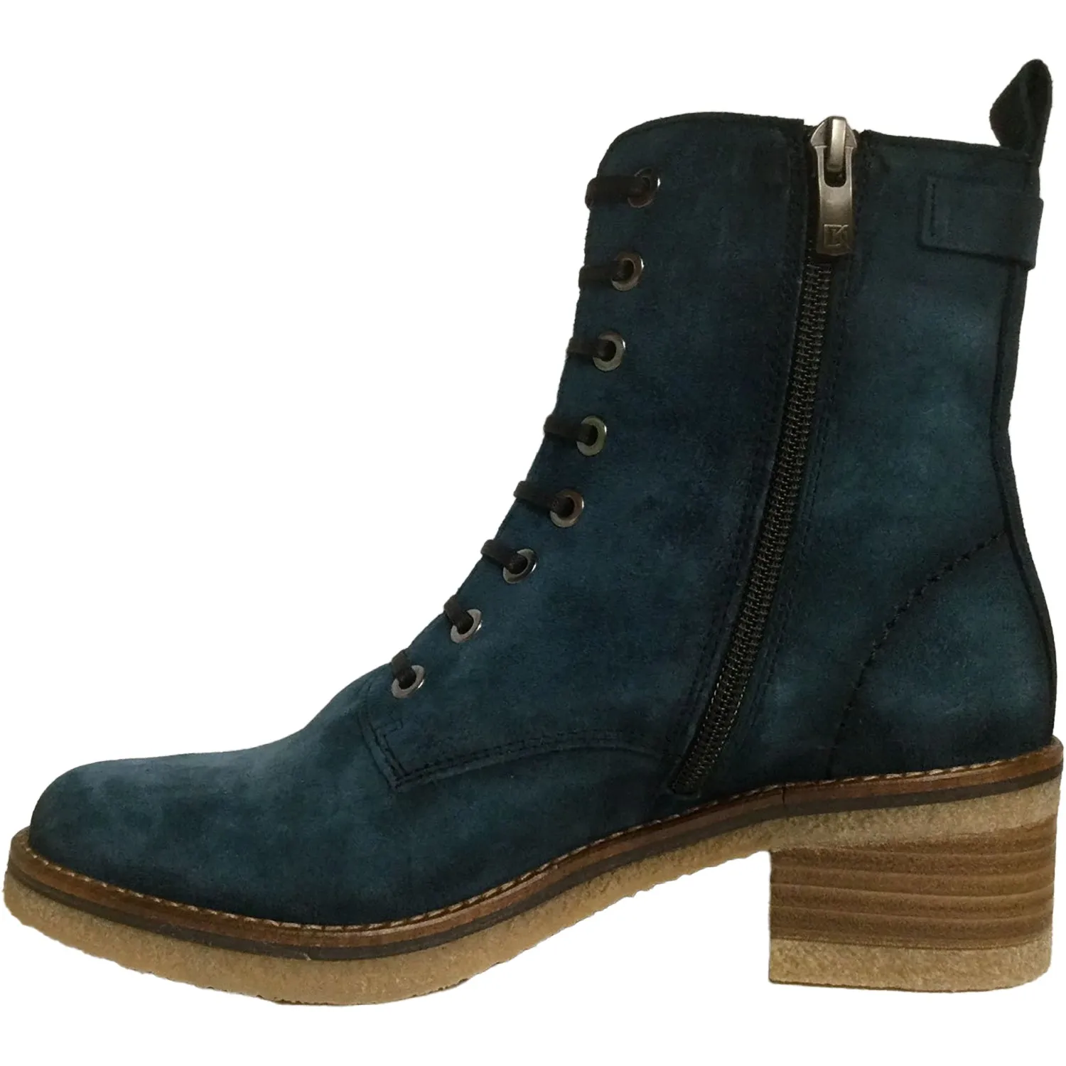 Women's Dorking Lucero D8866 Petrol Suede