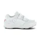 Women's Double Strap Walking Shoe - White