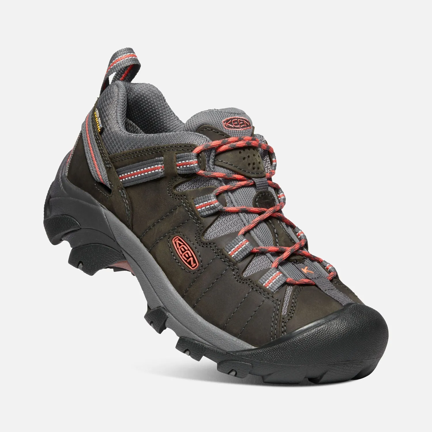 Women's Keen Targhee II Waterproof Color: Magnet/Coral