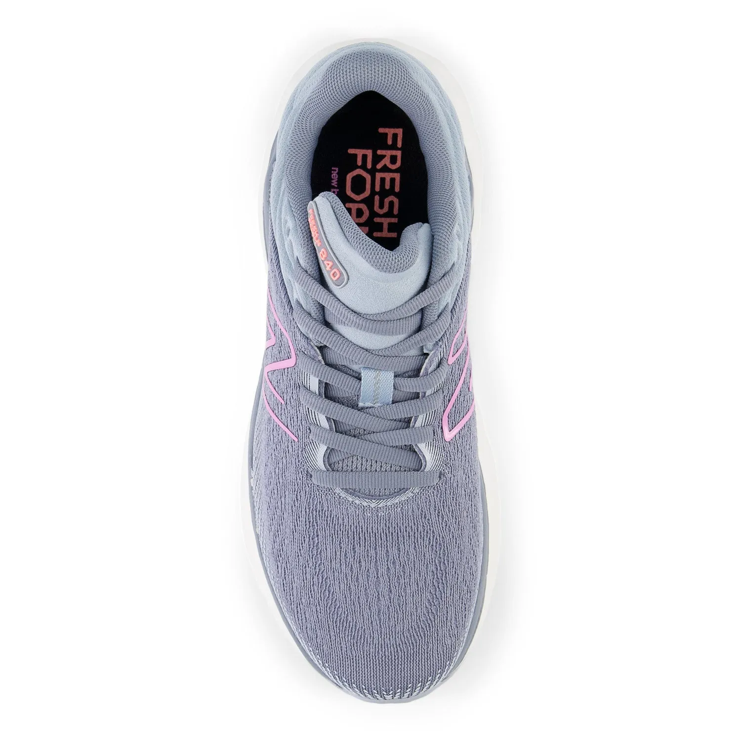 Women's New Balance Fresh Foam X 840v1 Color: Arctic Grey with Raspberry (REGULAR, WIDE & X-WIDE WIDTH)