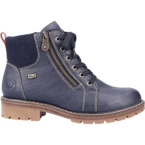 Women's Rieker Y9105-14 Sabrina 05 Navy Leather