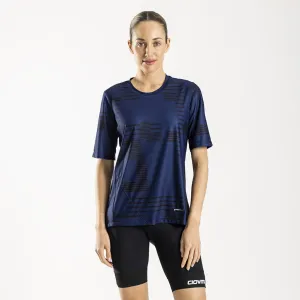 Women's Strisce Short Sleeve Trail Tee