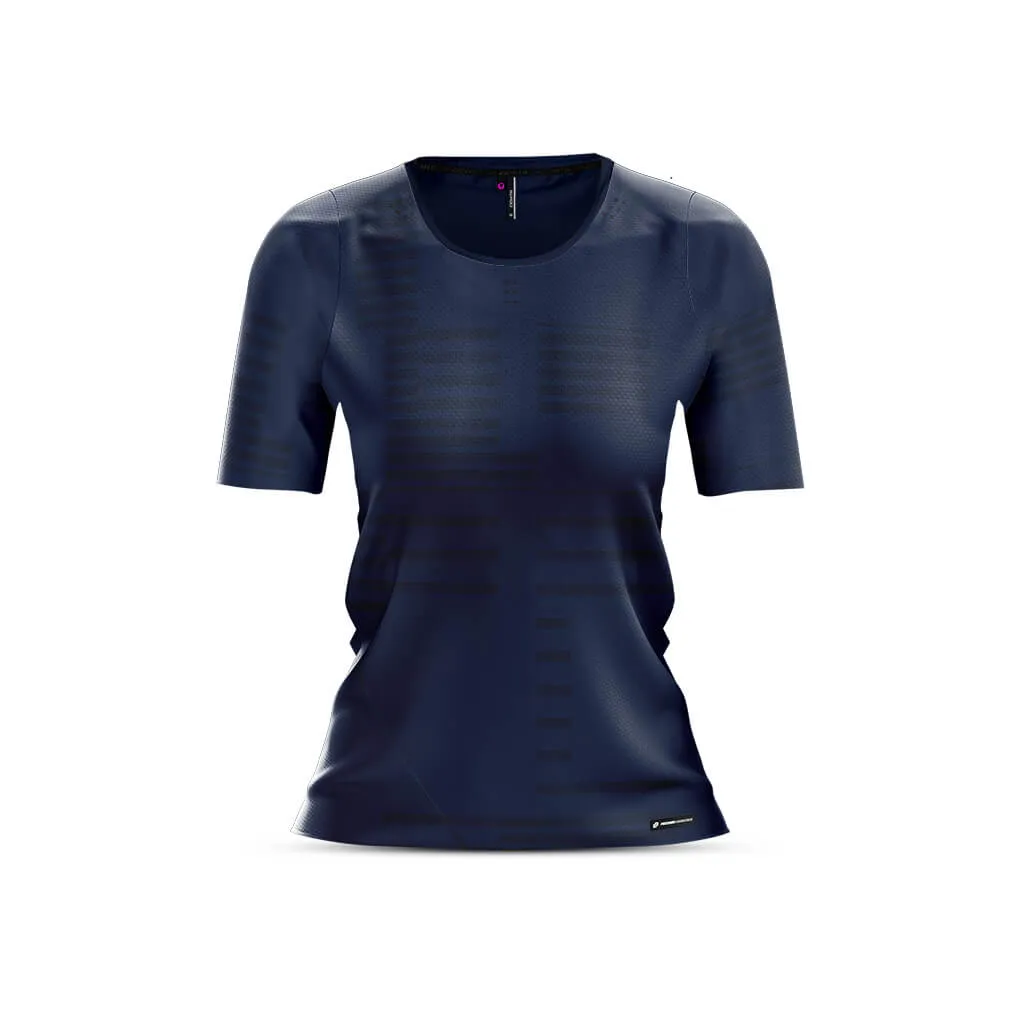 Women's Strisce Short Sleeve Trail Tee