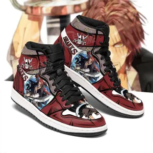 Yonko Red Hair Shank Sneakers Custom Anime OP Shoes