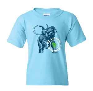 Youth Ice Age Trail Alliance Shirt - Sky Blue